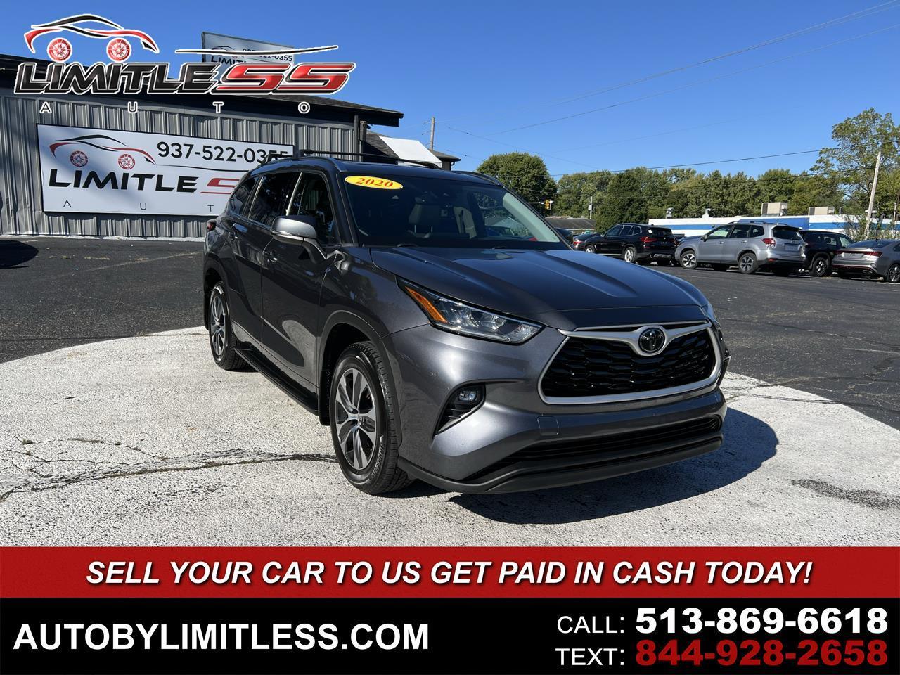Toyota Highlander XLE AWD (Natl) 2020