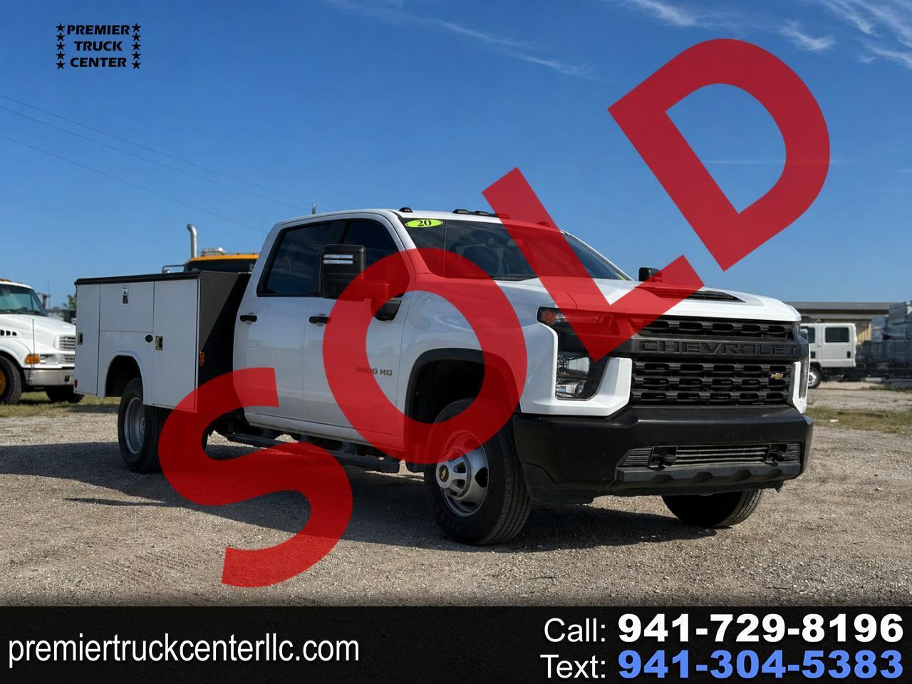 2020 Chevrolet Silverado 3500HD 9' Service Truck