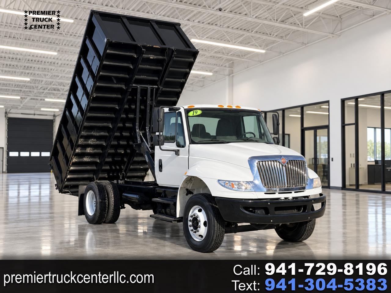 2019 International DuraStar 4300 16' Steel Dump