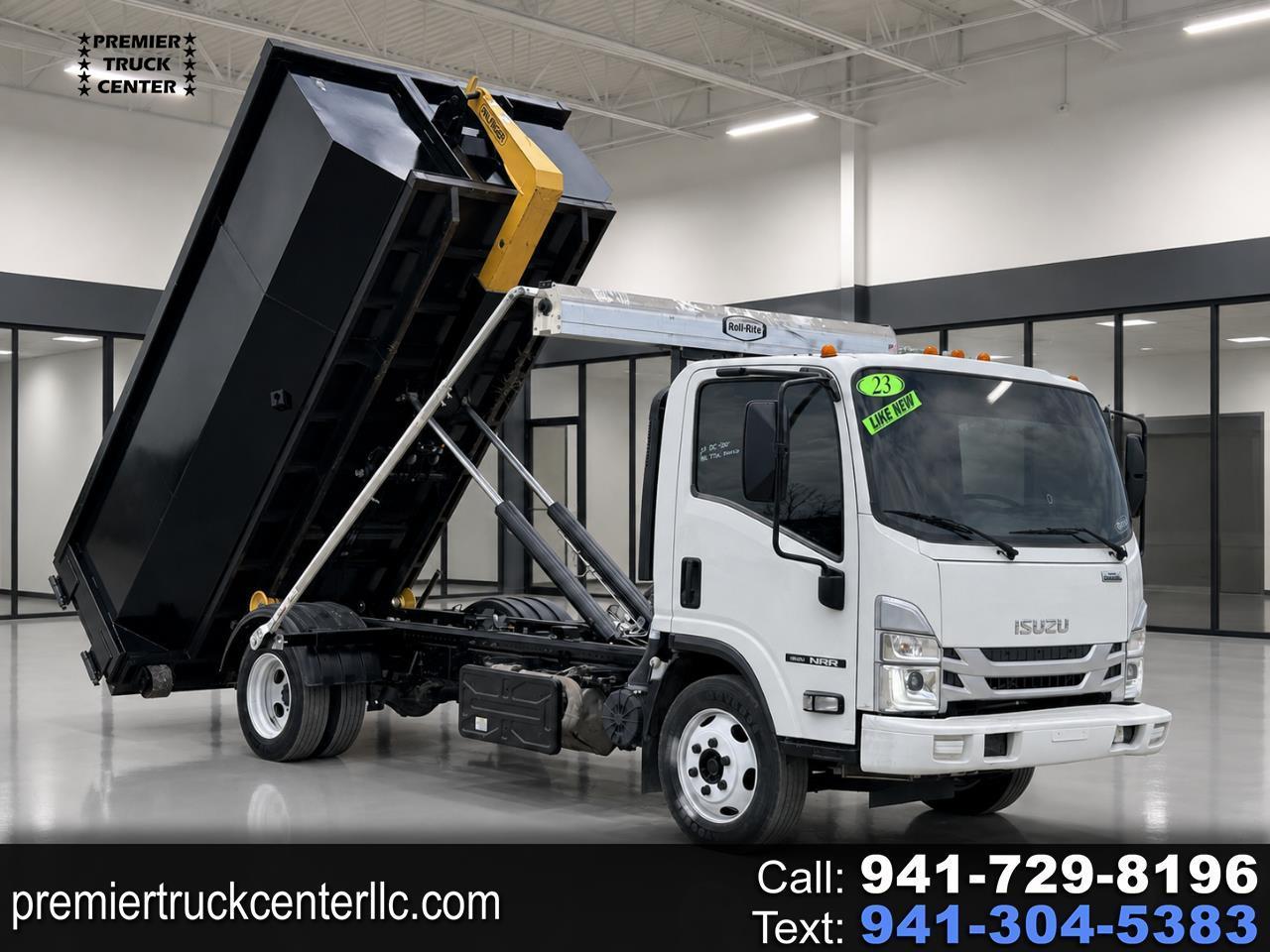 2023 Isuzu NRR **NEW** Palfinger T12L Hooklift (fits 12'-14' can)