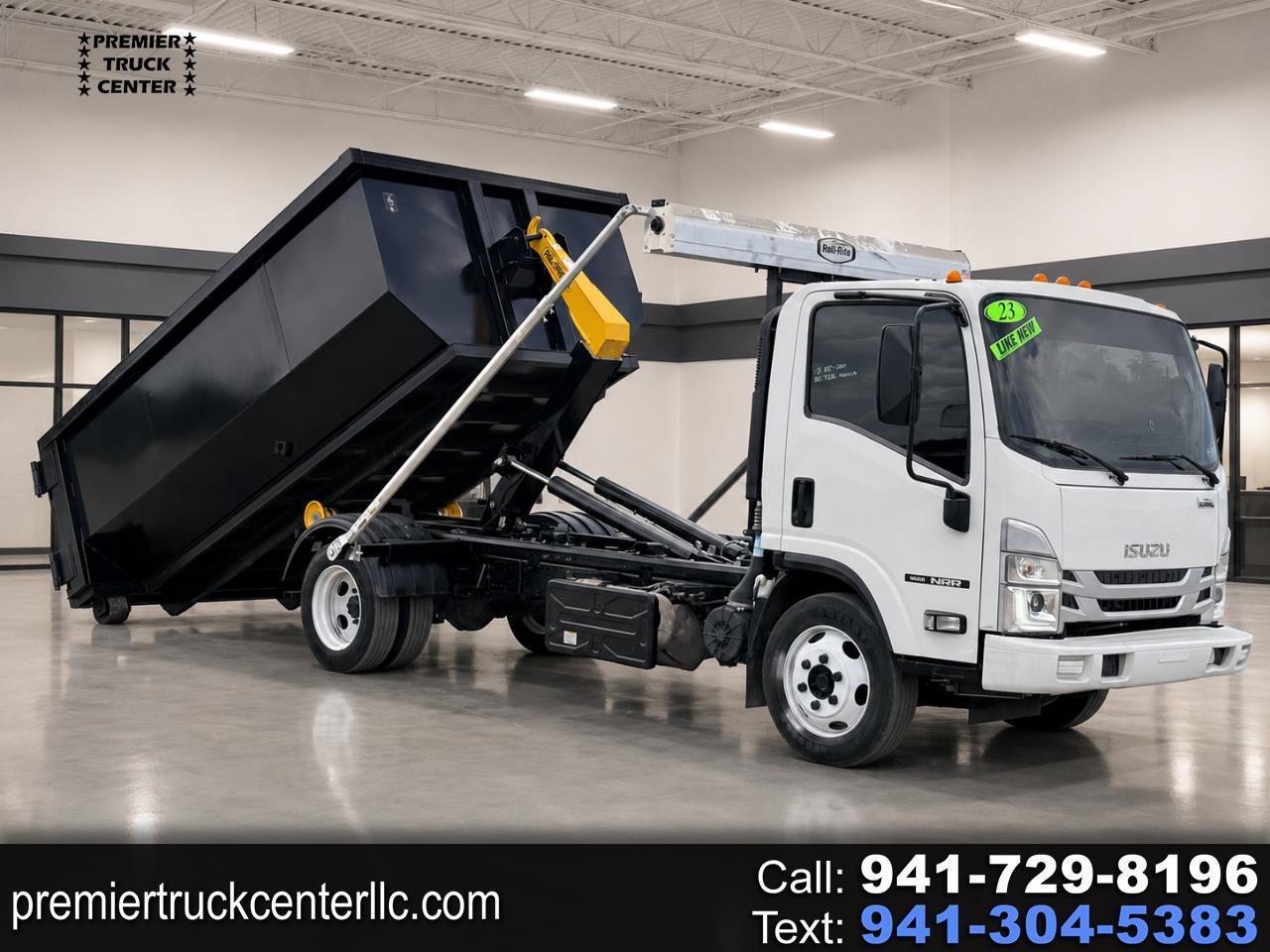 2023 Isuzu NRR **NEW** Palfinger T12L Hooklift (fits 12'-14' can)