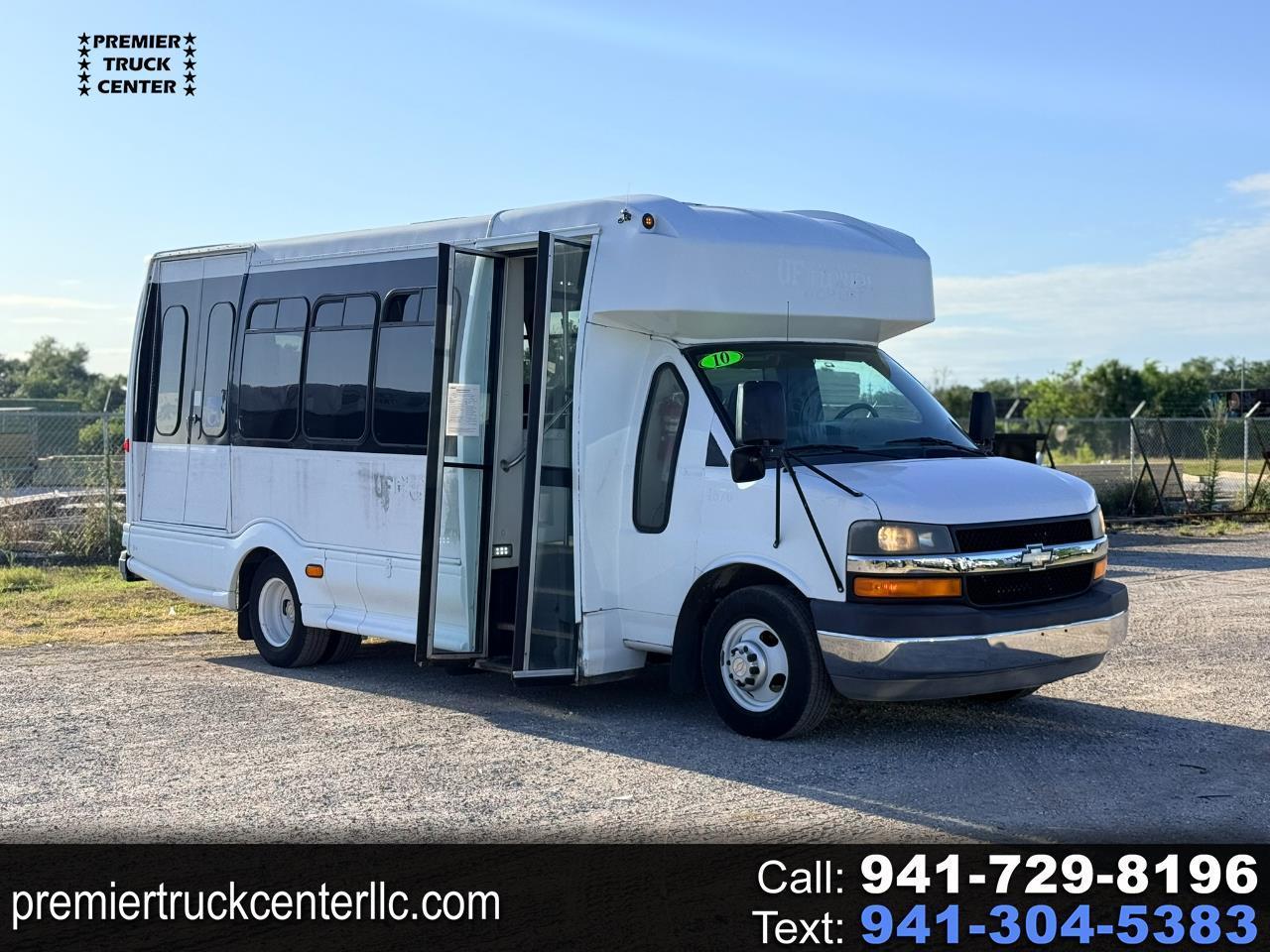 2010 Chevrolet Express 10 Passenger Bus - Wheelchair Lift
