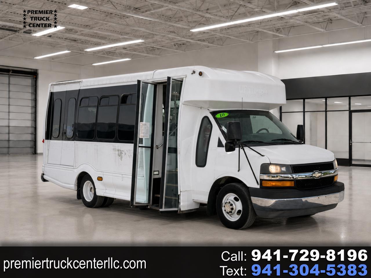 2010 Chevrolet Express 10 Passenger Bus - Wheelchair Lift