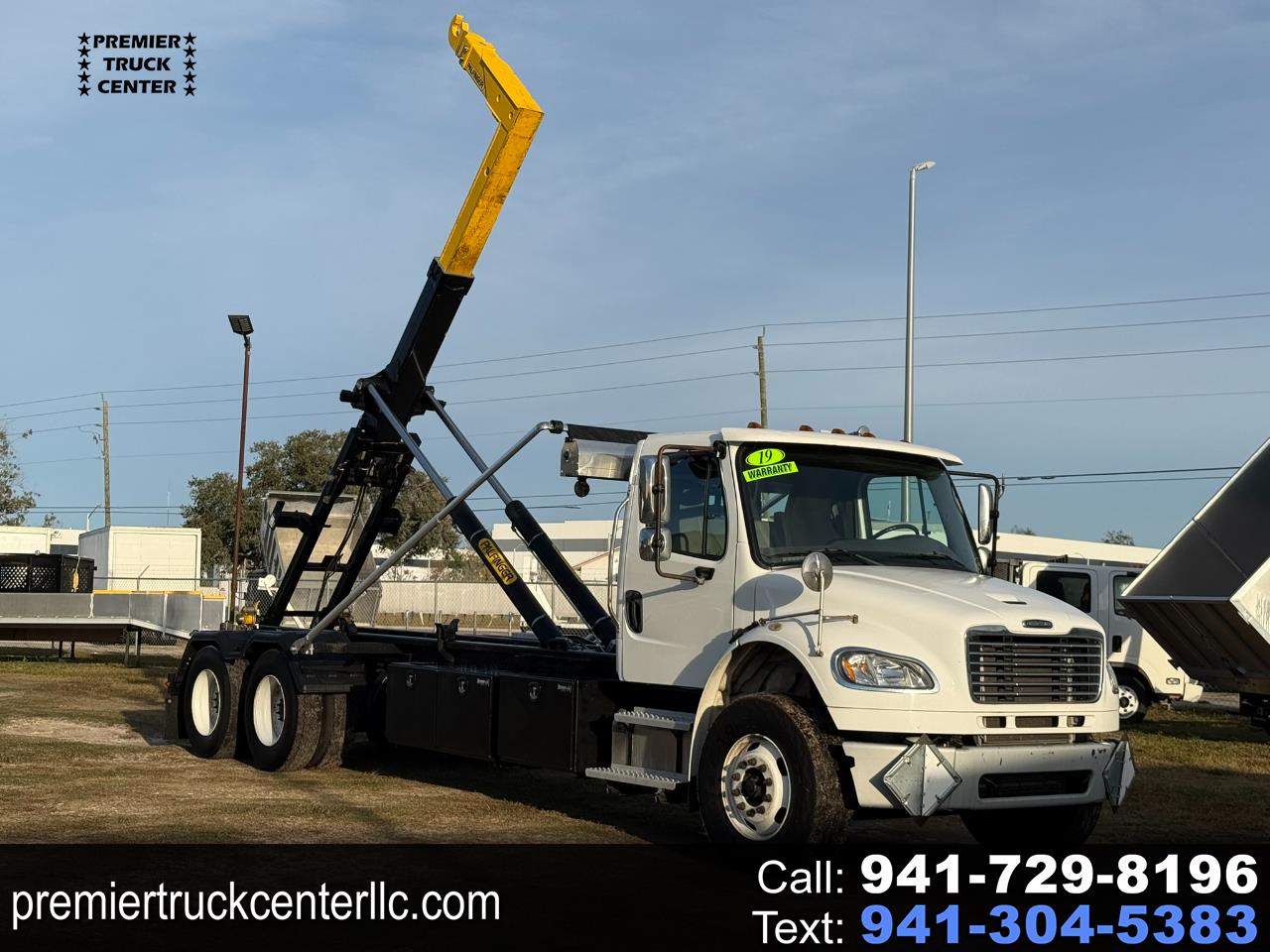 2019 Freightliner M2 106 Tandem Axle *NEW* Palfinger 40K LB Hooklift System