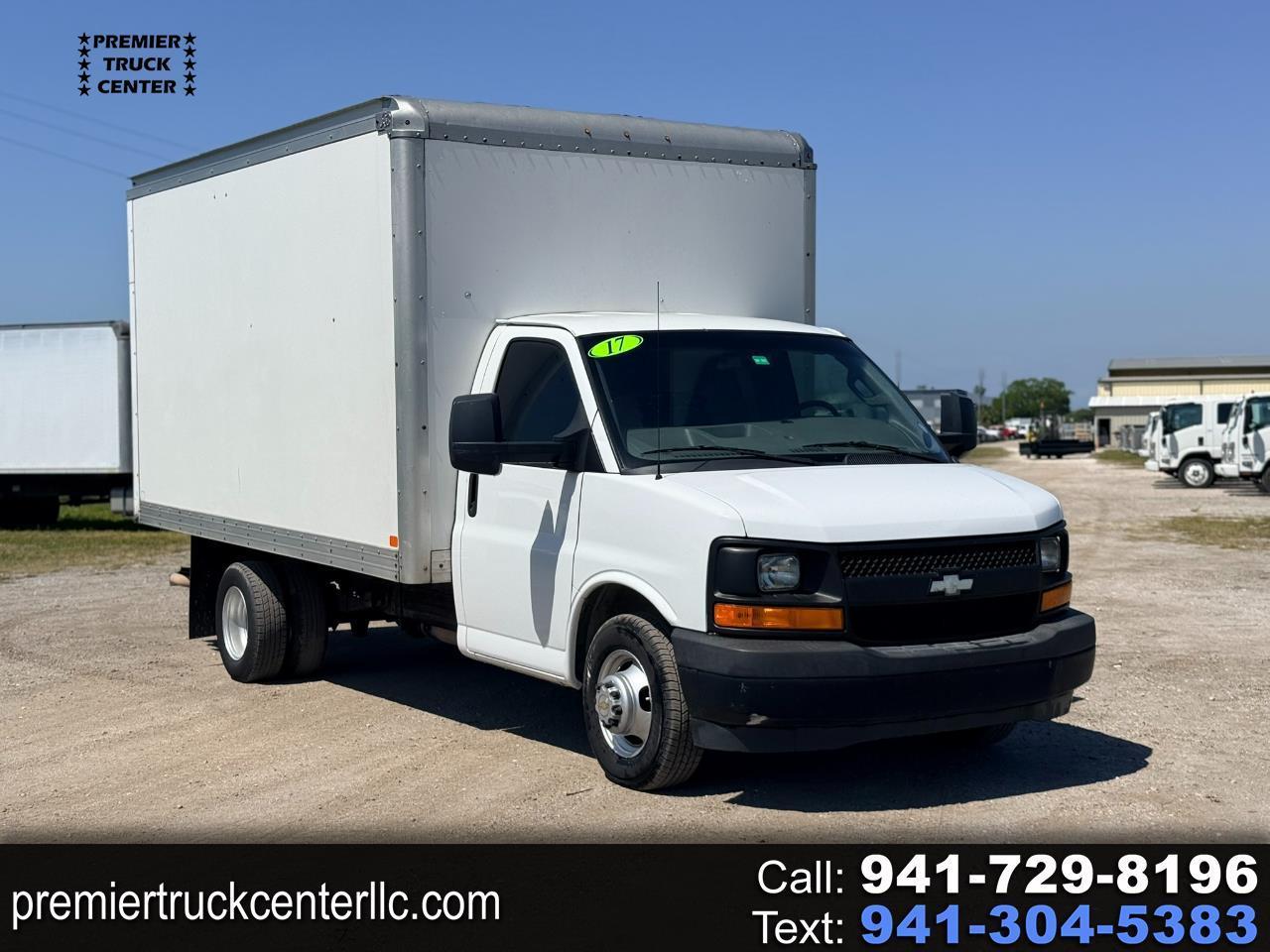 2017 Chevrolet G3500 Vans 14' Cutaway Box