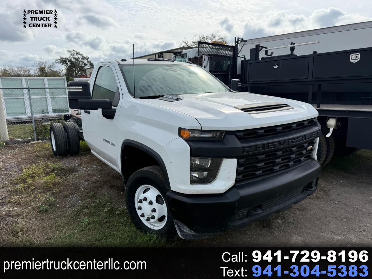 2020 Chevrolet Silverado 3500HD 4x4 84" CA Chassis