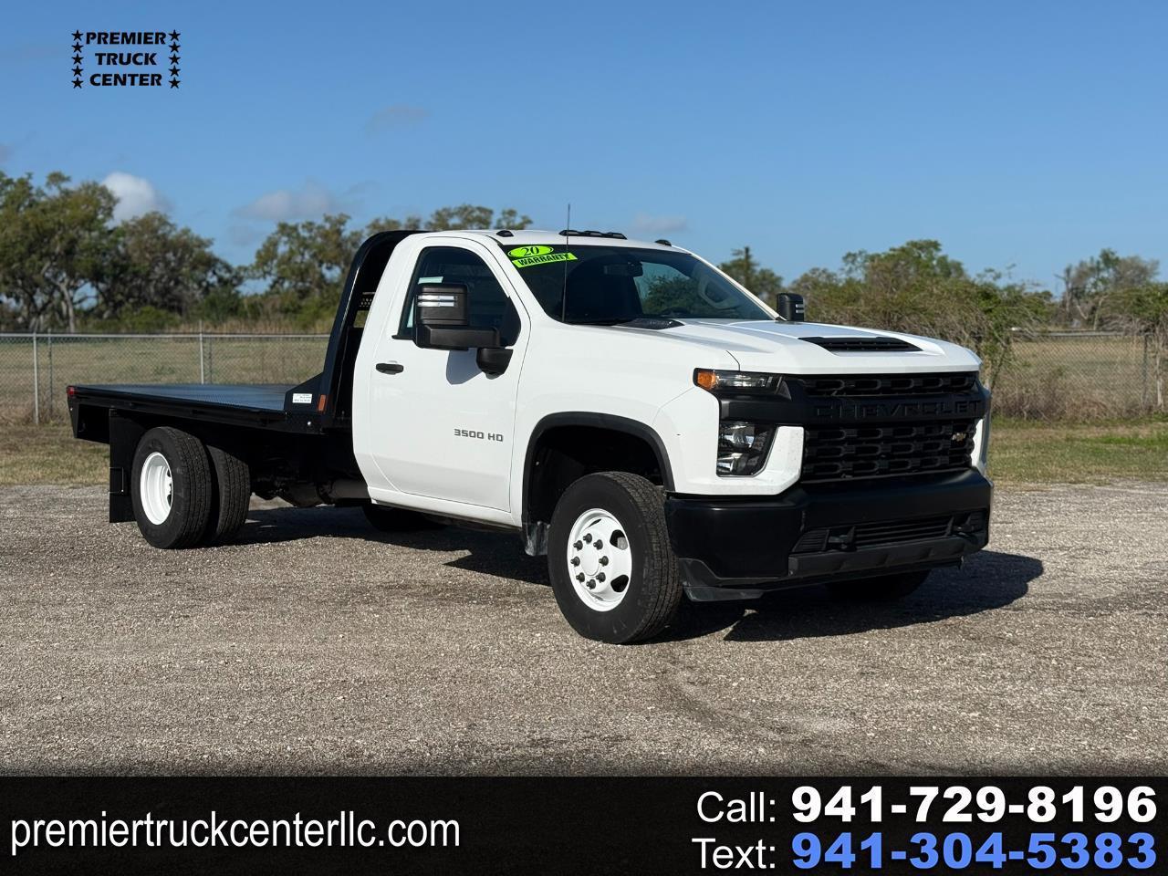 2020 Chevrolet Silverado 3500HD 4x4 84" CA Chassis