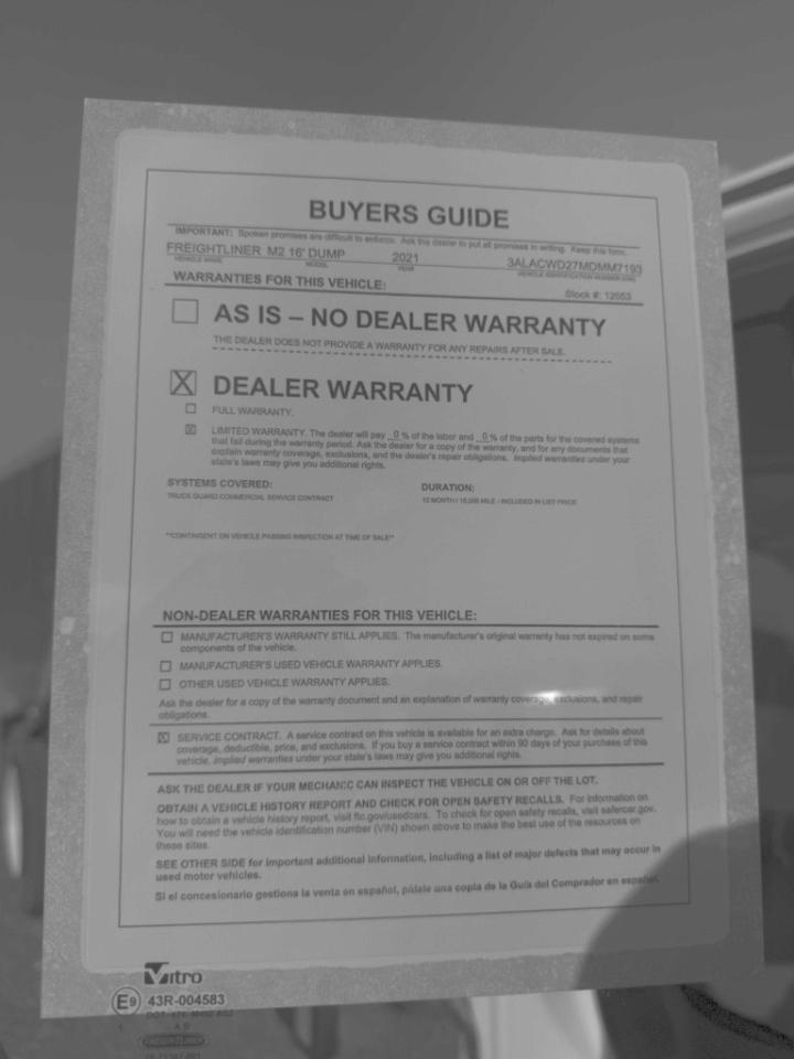 Freightliner M2 106 Medium Duty  2019