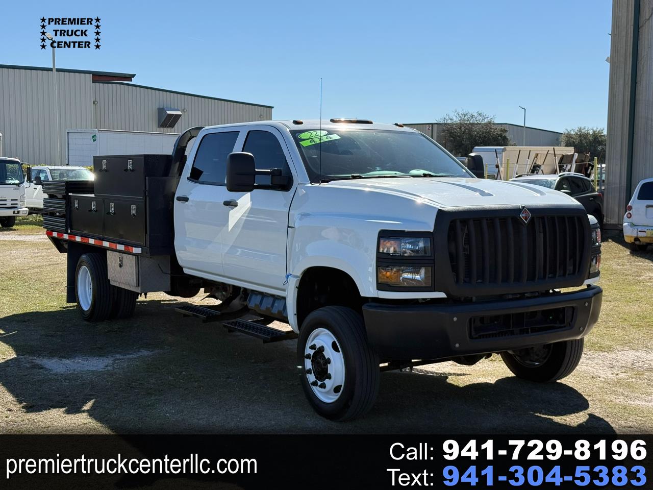 2022 International CV515 11' Gooseneck Hauler