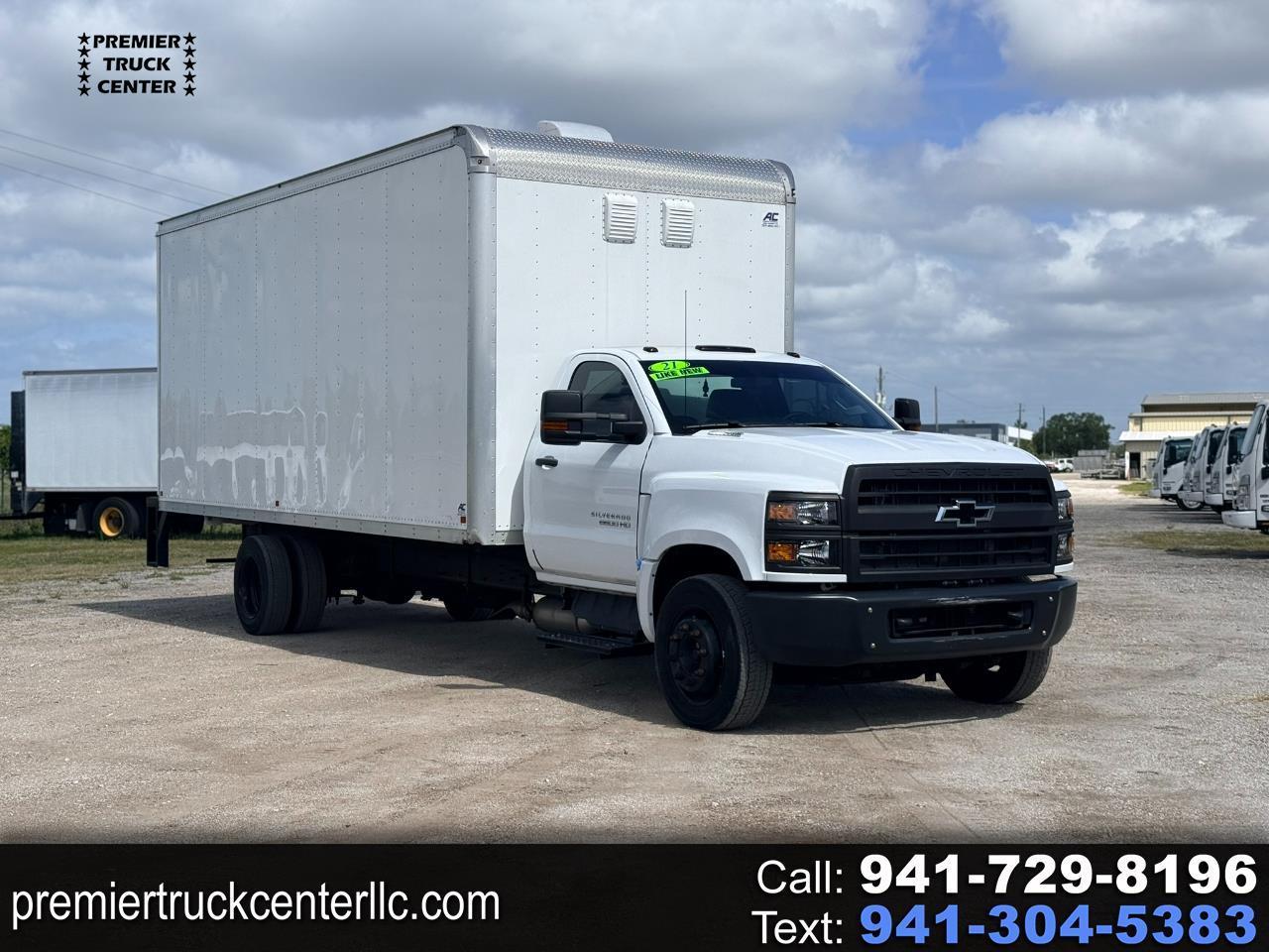 2021 Chevrolet Silverado 6500 HD 20' Van Body w/ Side Door