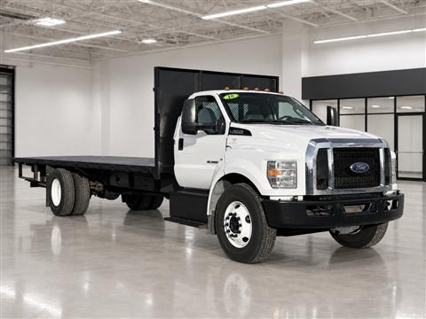 2018 Ford F-650 26' + 12' Steel Flatbed