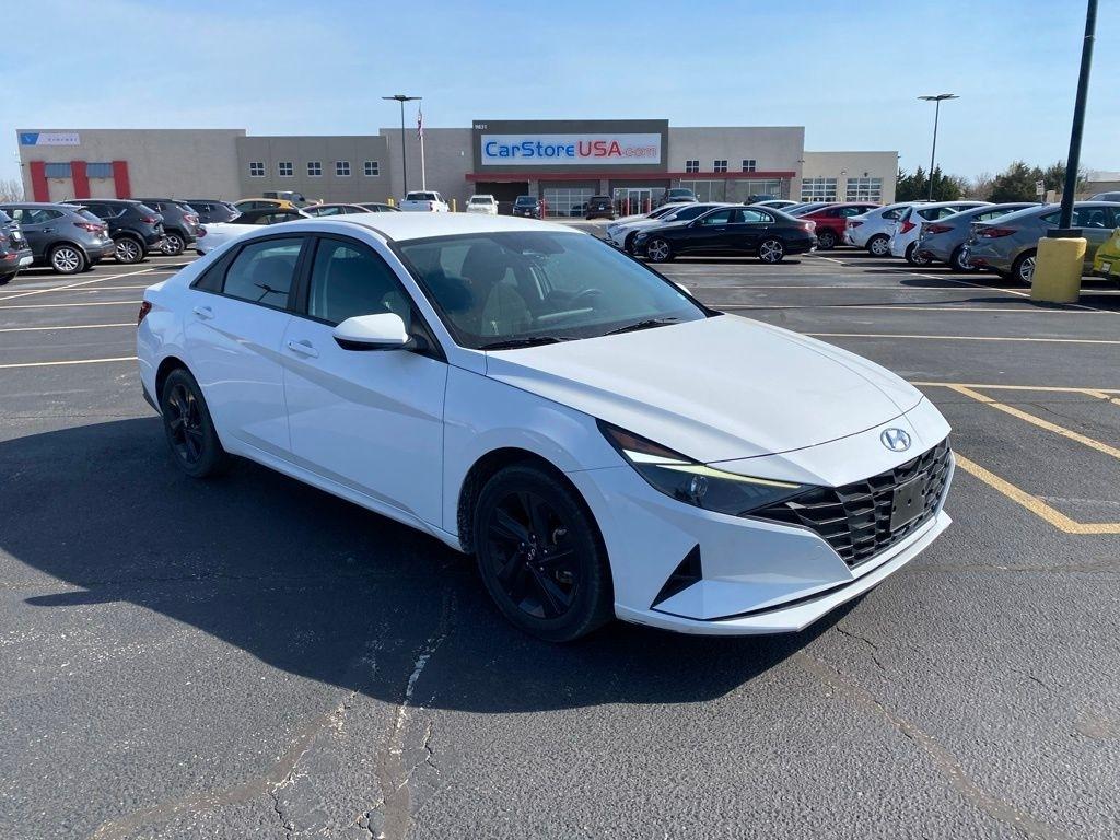 2022 Hyundai Elantra Blue Hybrid