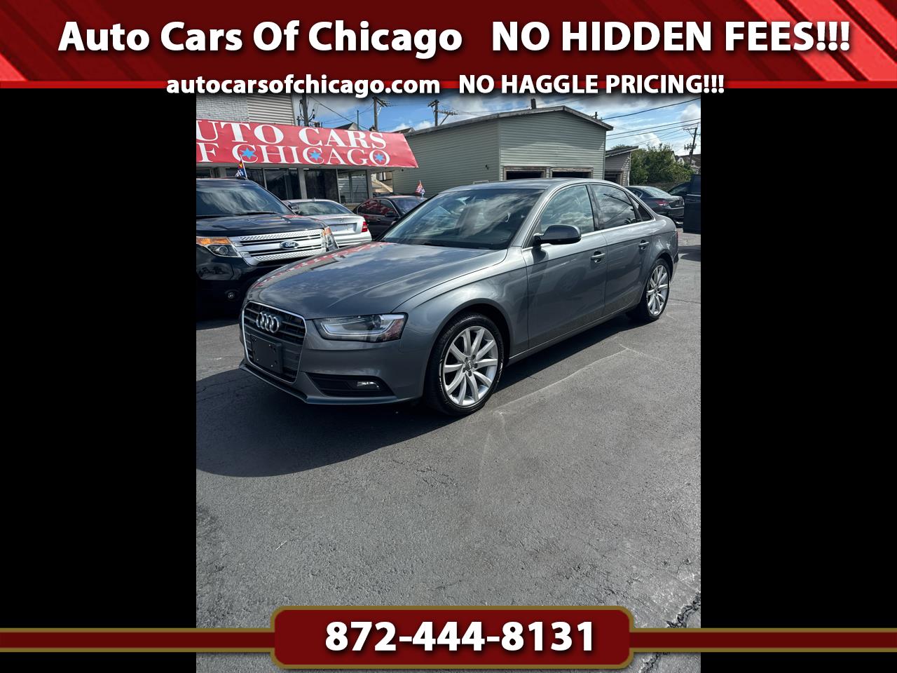 2013 Audi A4 2.0T Sedan quattro Tiptronic