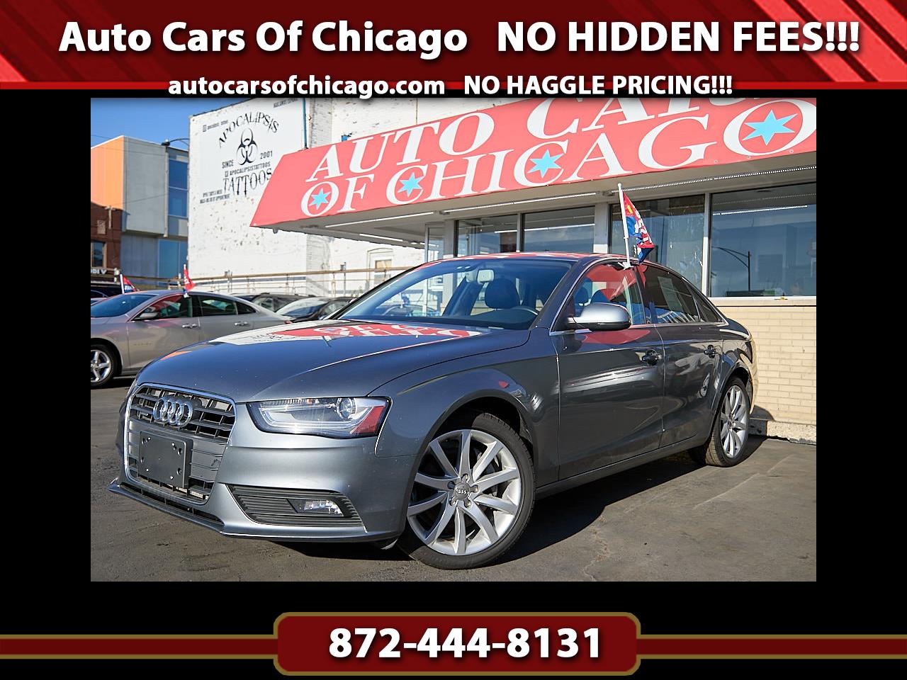 2013 Audi A4 2.0T Sedan quattro Tiptronic