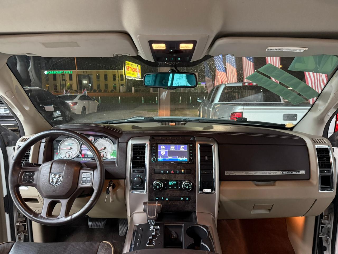 RAM 1500 4WD Crew Cab 140.5" Laramie Longhorn Edition 2012