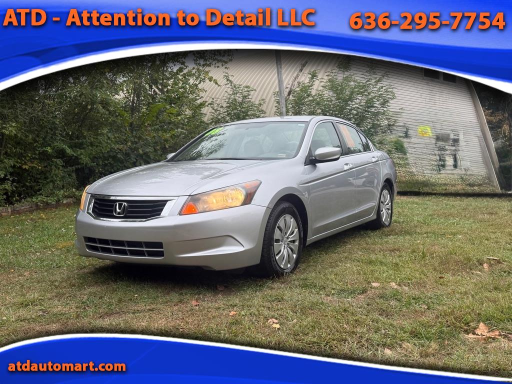 2008 Honda Accord LX sedan AT