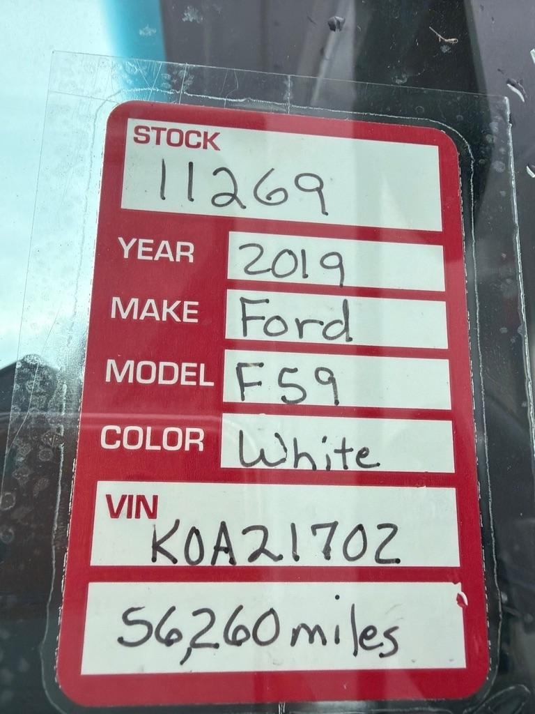 Ford Stripped Chassis 158" WB 2019