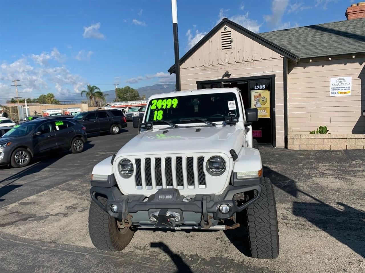 Jeep Wrangler Unlimited Sahara 2018
