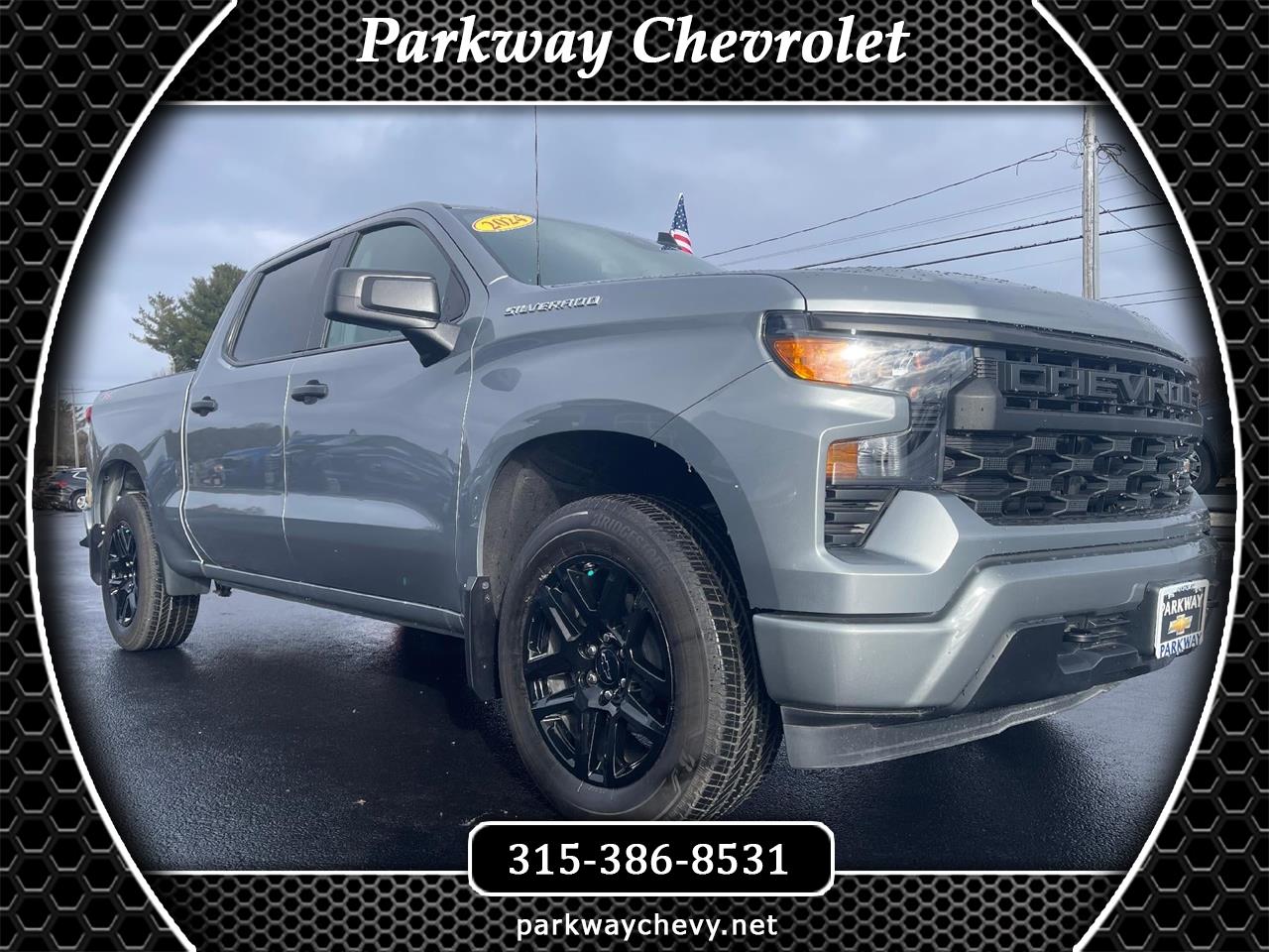 2024 Chevrolet Silverado 1500 Custom Crew Cab 4WD