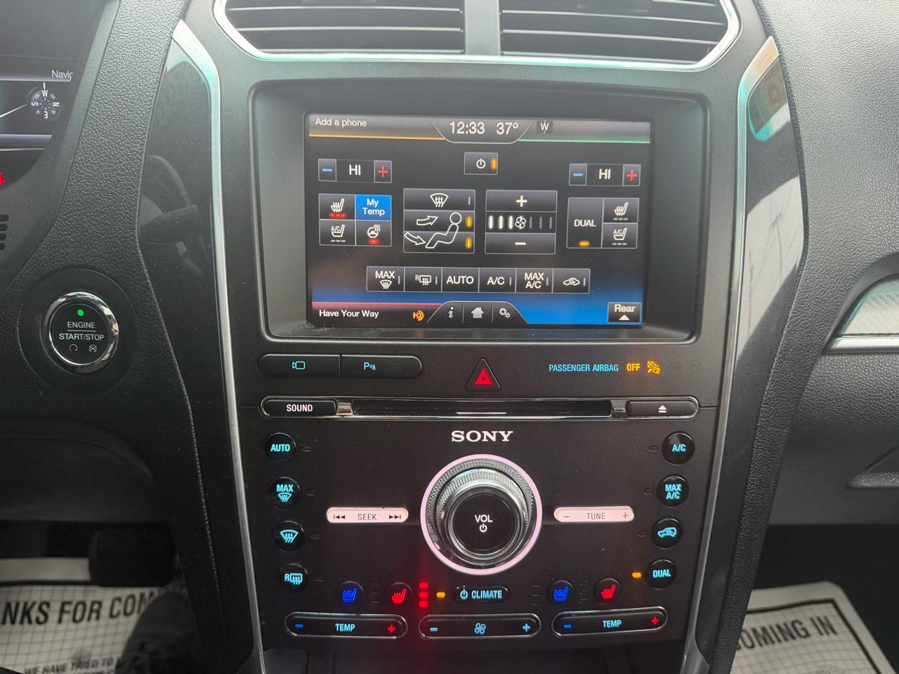 Ford Explorer Sport 4WD 2016