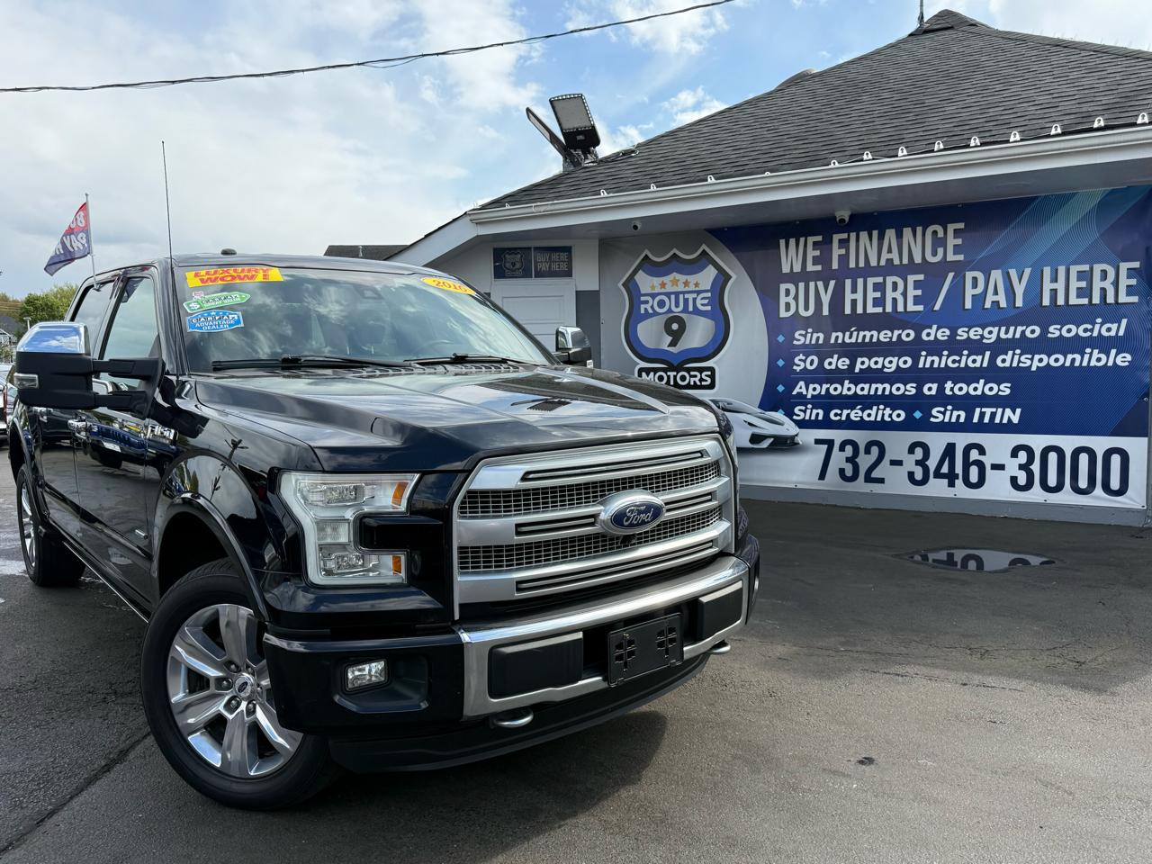 2016 Ford F-150 Platinum SuperCrew 6.5-ft. Bed 4WD