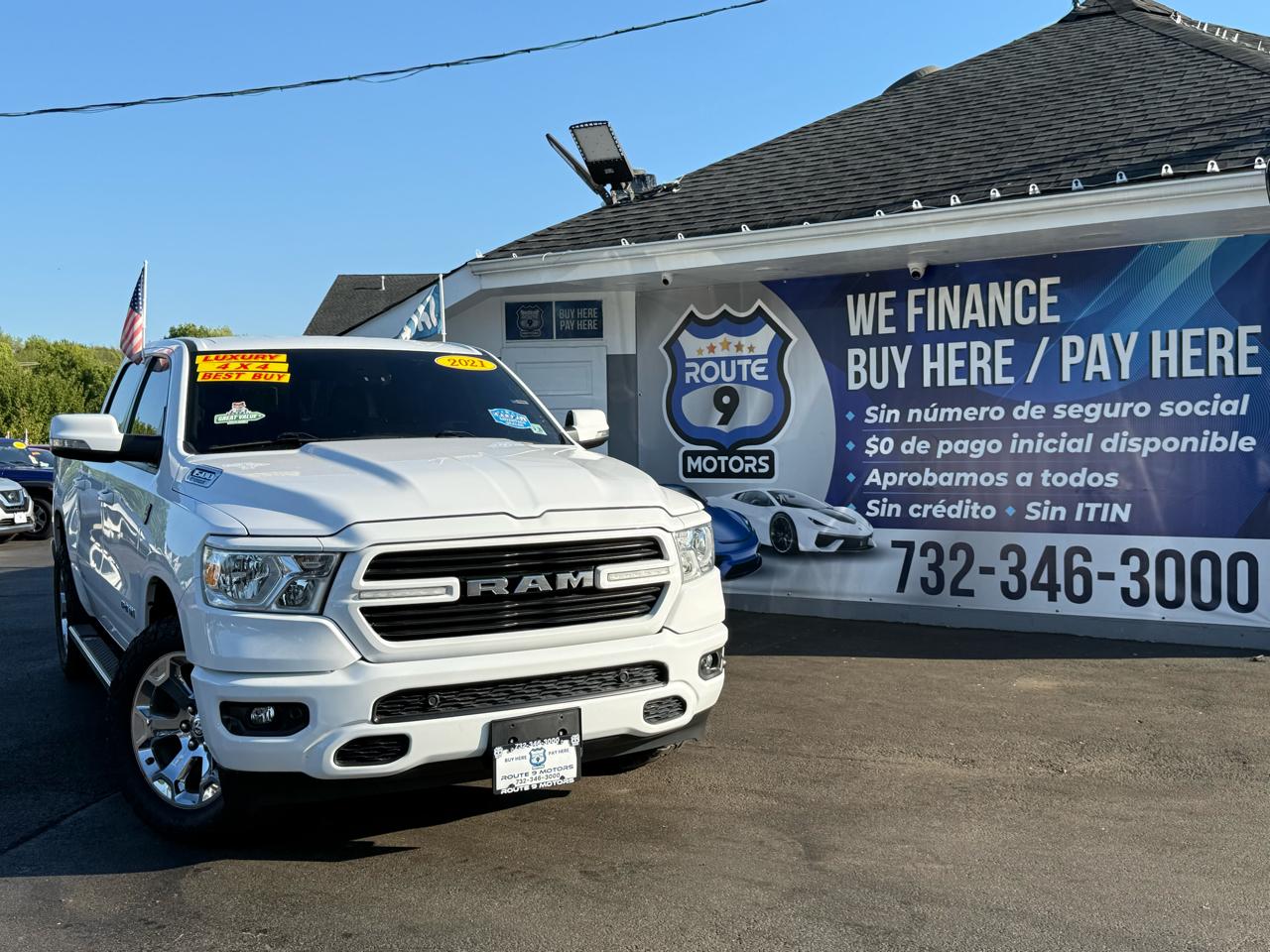 2021 RAM 1500 Big Horn/Lone Star 4x4 Crew Cab 5'7's photo