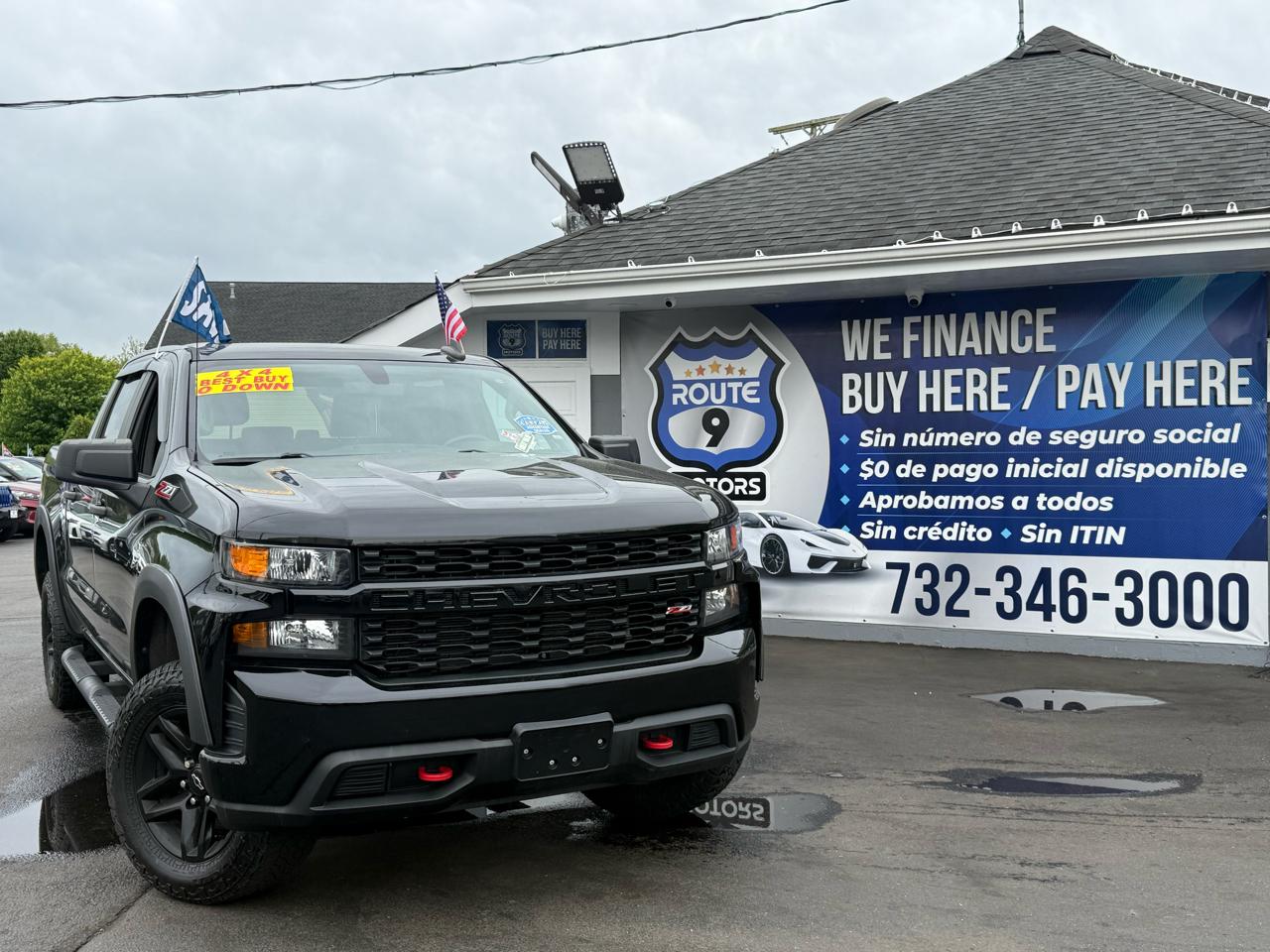 2019 Chevrolet Silverado 1500 Custom Trail Boss Crew Cab Long Box 4WD