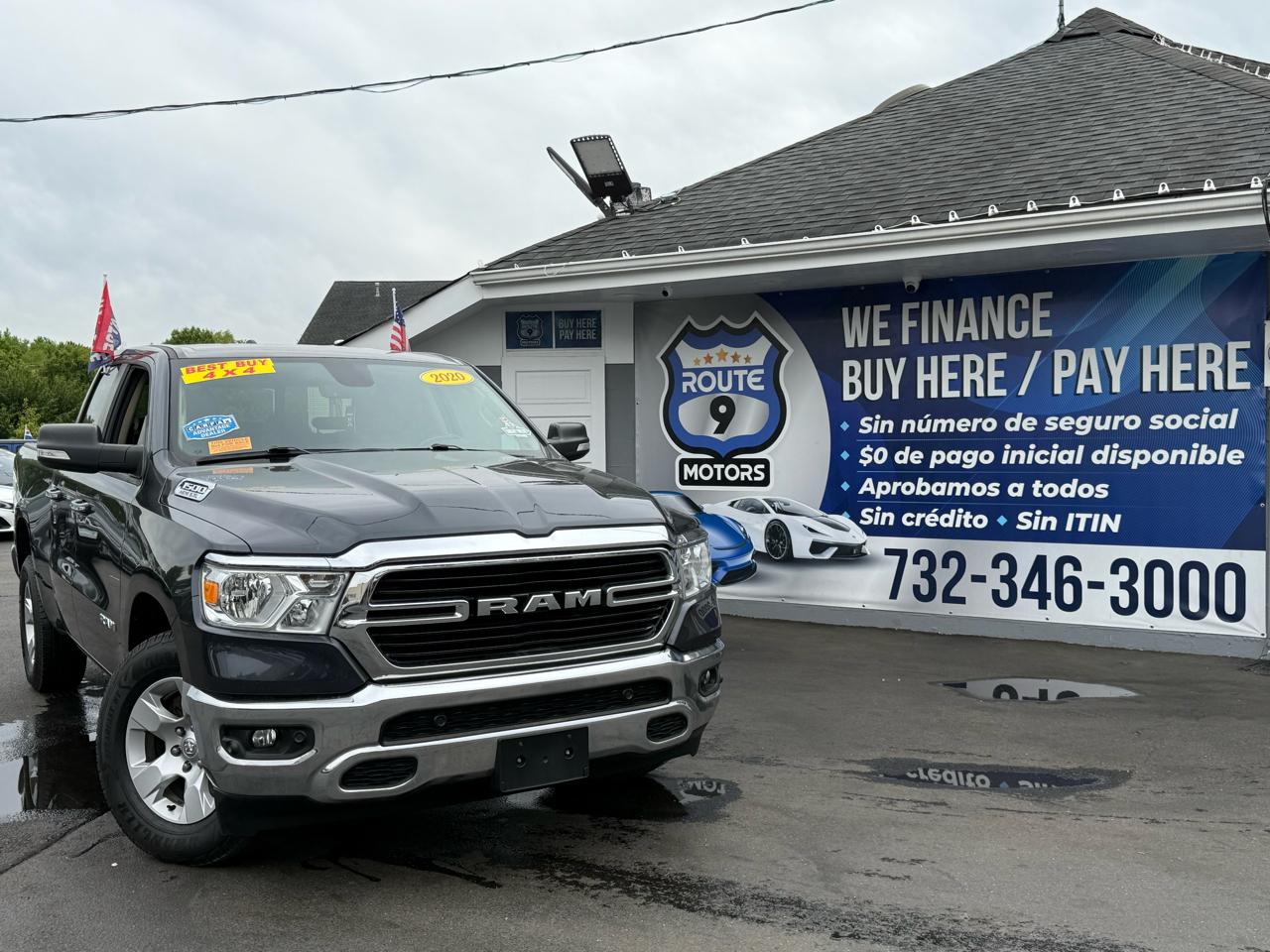 2020 RAM 1500 Big Horn/Lone Star 4x4 Quad Cab 6'4's photo