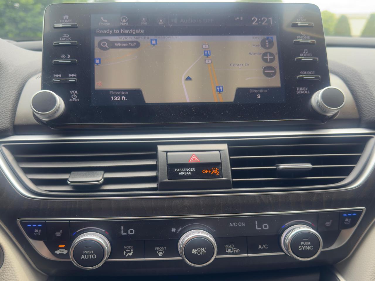 Honda Accord Touring CVT 2018