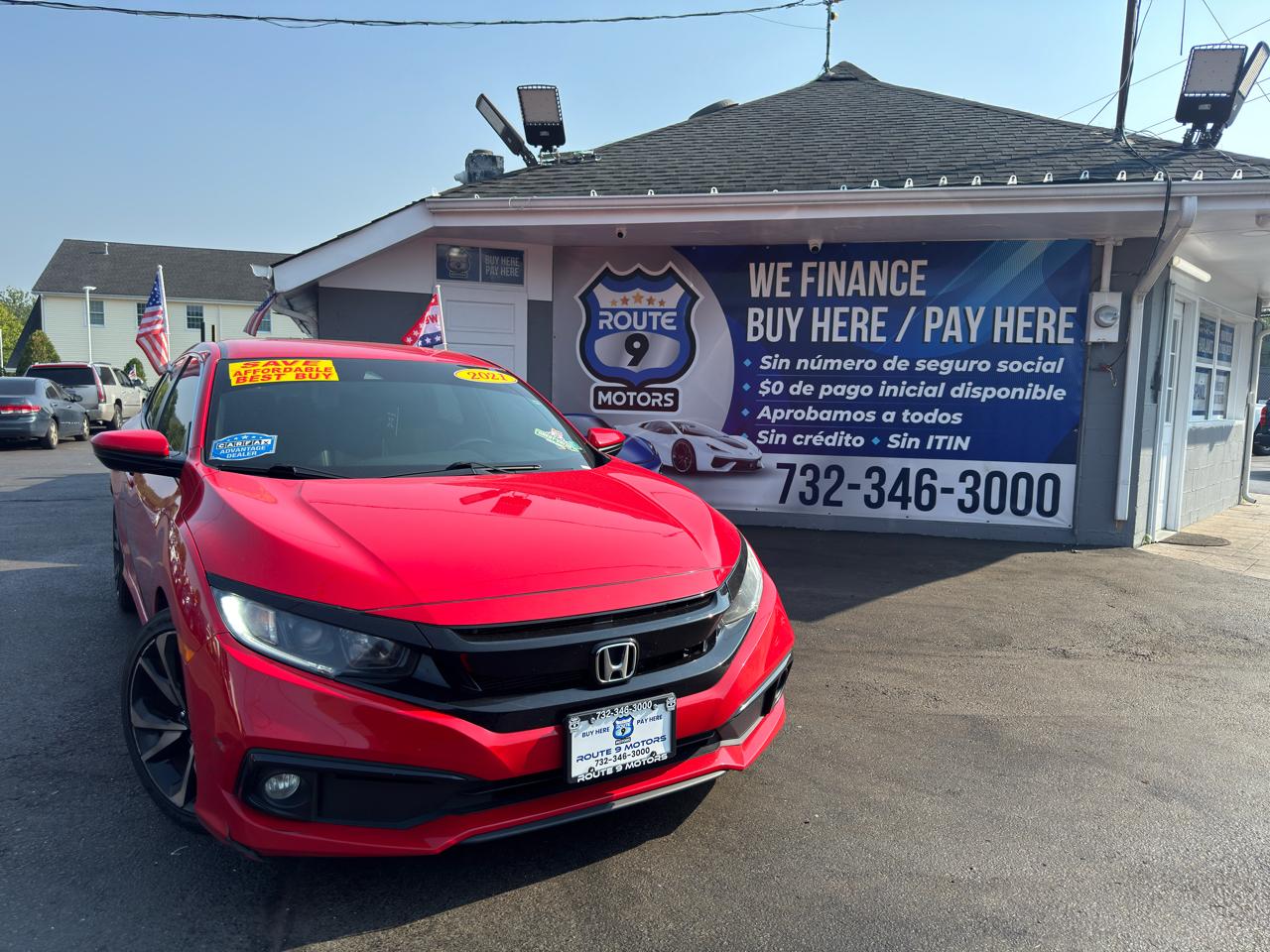 Honda Civic EX Honda Sensing Sedan CVT 2021