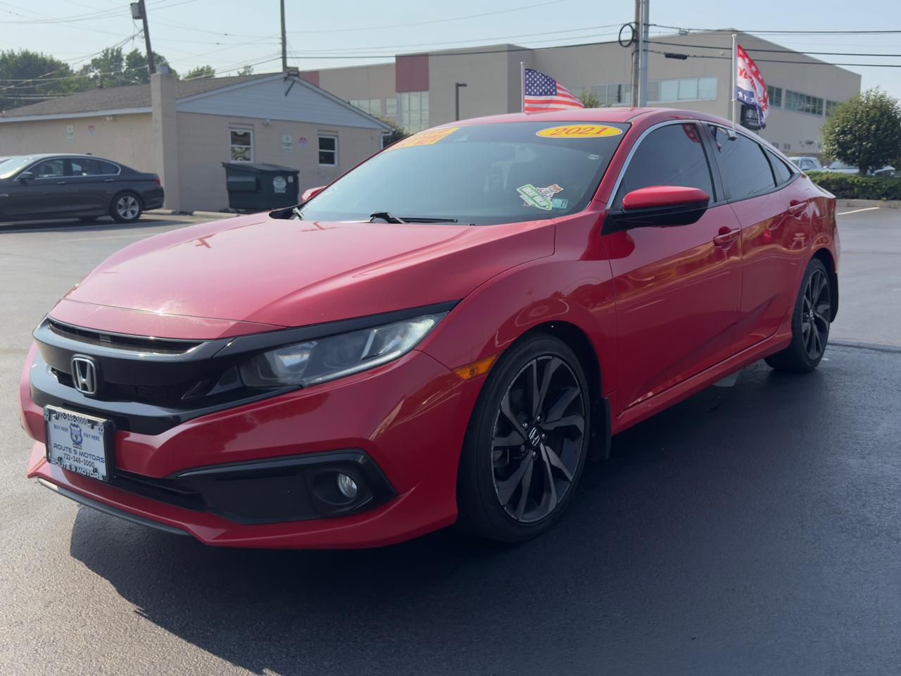 Honda Civic EX Honda Sensing Sedan CVT 2021