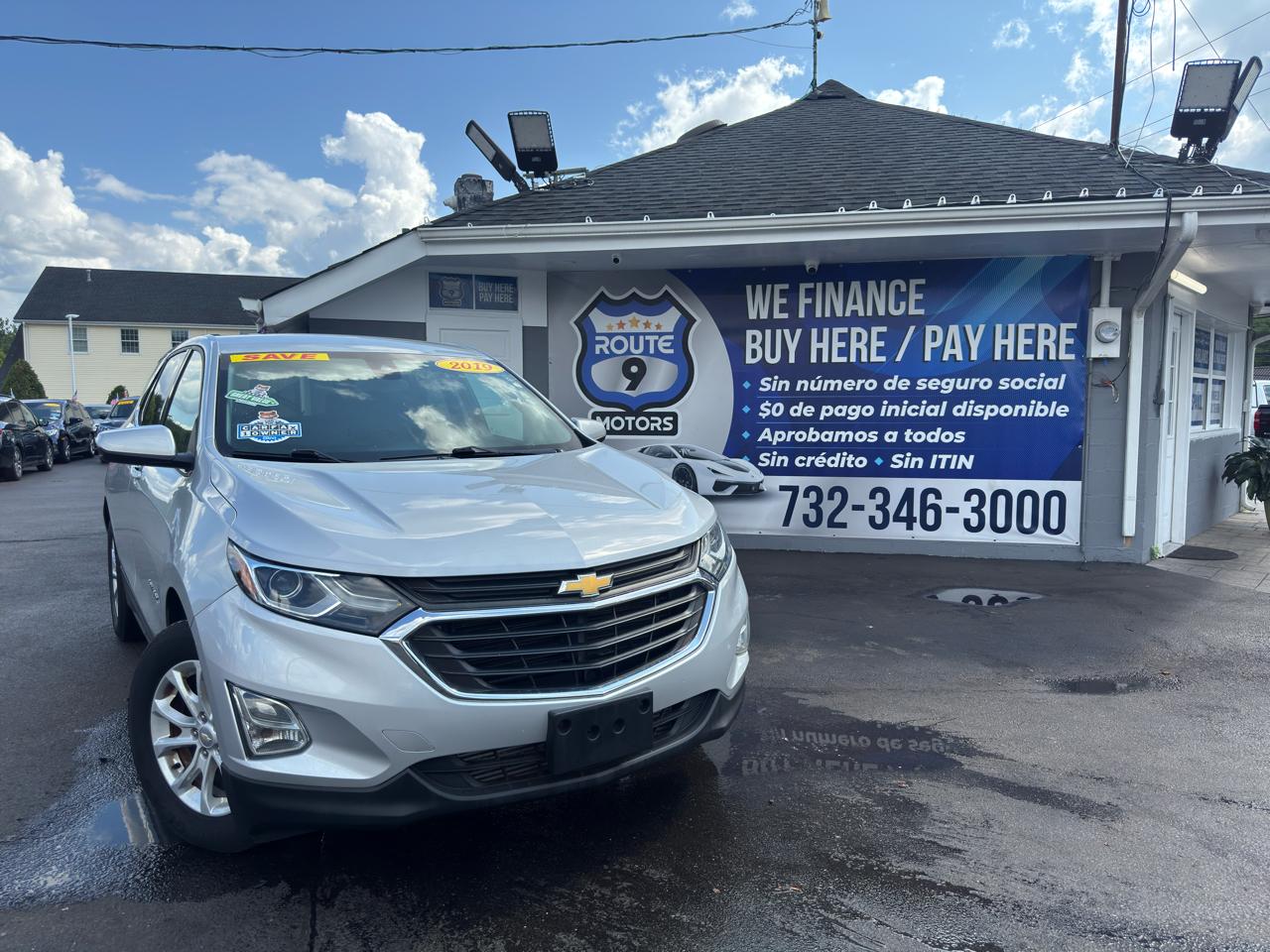 Silver 2019 Chevrolet Equinox SUV / Crossover Four-Wheel Drive Automatic