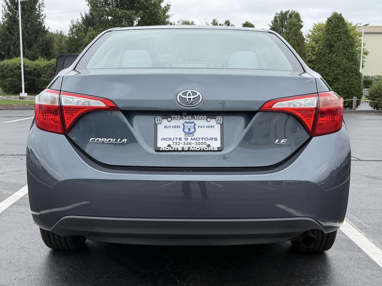 Toyota Corolla LE 2015