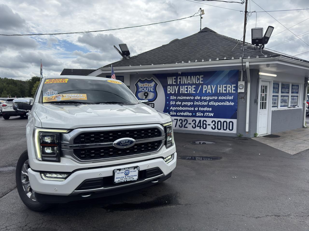 2021 Ford F-150 Platinum 4WD SuperCrew 6.5' Box