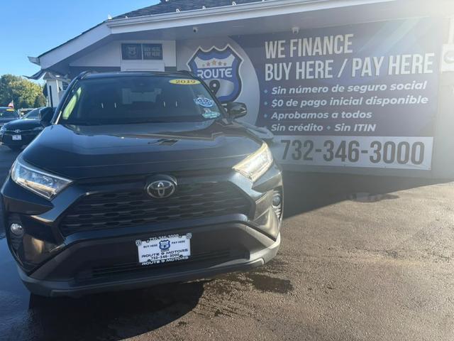 Black 2019 Toyota RAV4 SUV / Crossover All-Wheel Drive Automatic