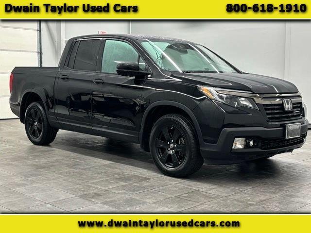 2017 Honda Ridgeline Black Edition 4x4 Crew Cab 5.3' Bed