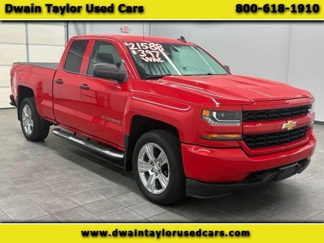2018 Chevrolet Silverado 1500 4WD Double Cab 143.5" Custom