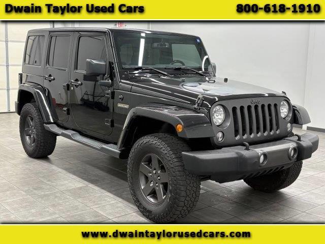2016 Jeep Wrangler Unlimited 4WD 4dr Freedom *Ltd Avail*