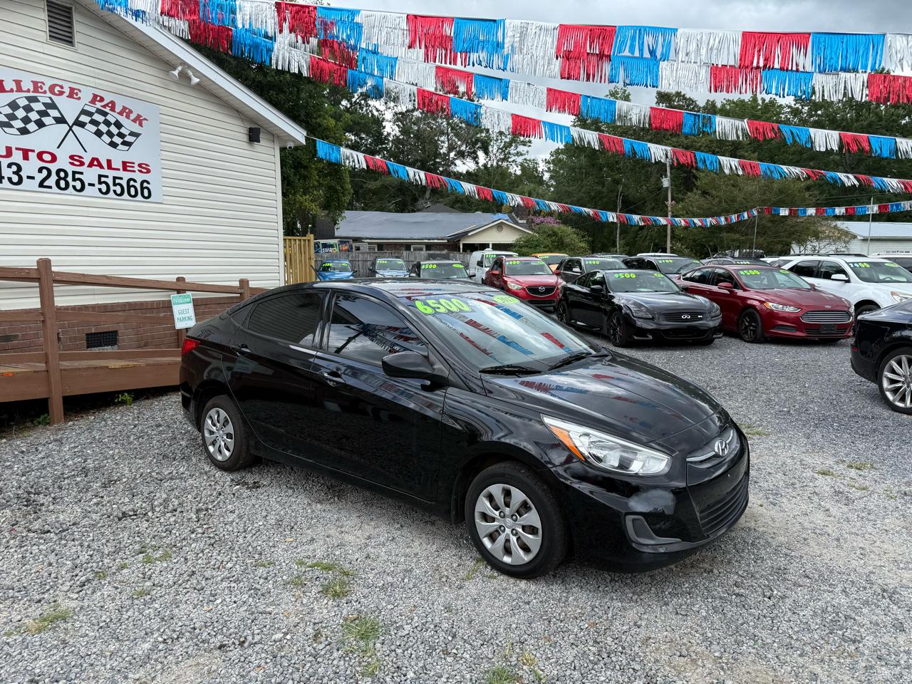 2017 Hyundai Accent SE 4-Door 6A