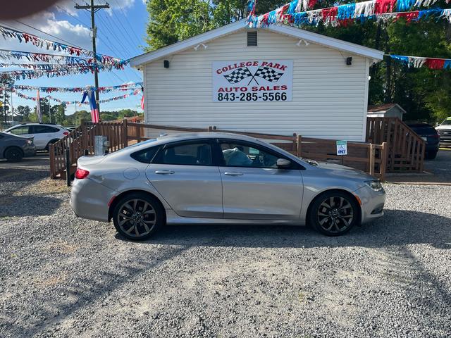 Black (Charcoal) 2015 Chrysler 200 S Sedan AWD Sedan All-Wheel Drive 8-Speed Automatic