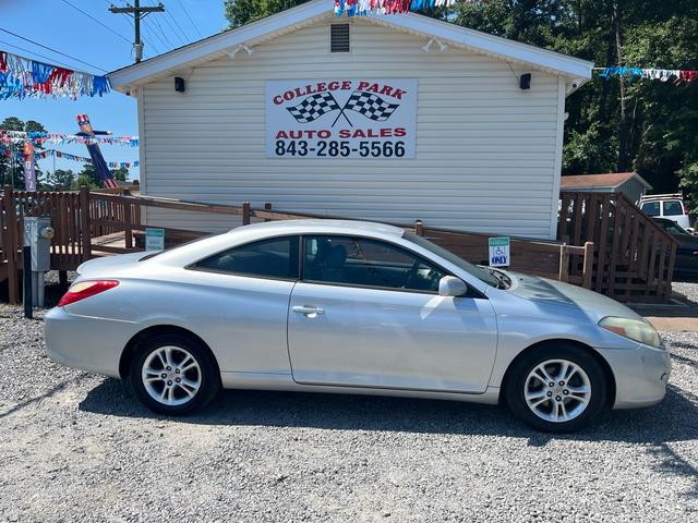 Silver 2007 Toyota Camry Solara Coupe 5-Speed Automatic