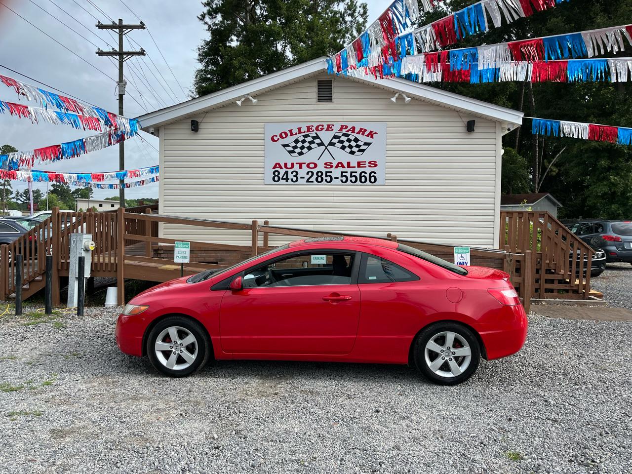 2007 Honda Civic EX Coupe with Navigation