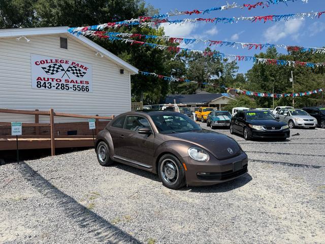 Brown 2012 Volkswagen Beetle Hatchback Front-Wheel Drive 6-Speed Automatic