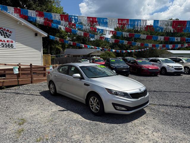 Silver 2013 Kia Optima Sedan Front-Wheel Drive 6-Speed Automatic