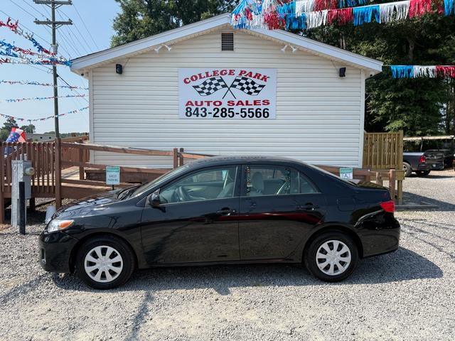Black 2011 Toyota Corolla Sedan Front-Wheel Drive 5-Speed Automatic