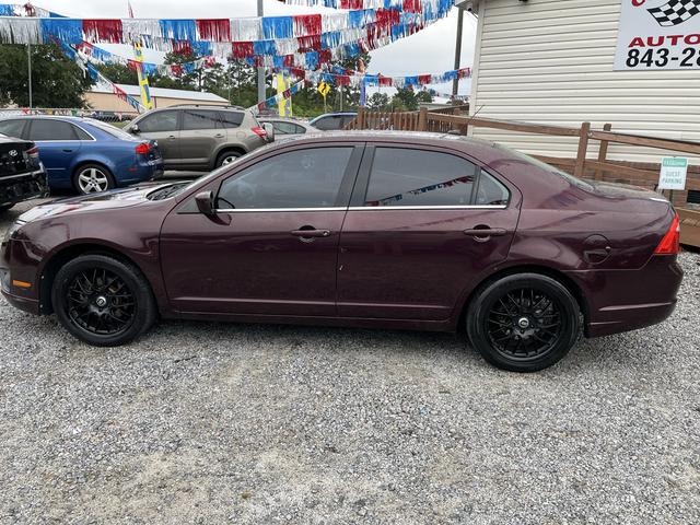 Red (Maroon) 2012 Ford Fusion Sedan Front-Wheel Drive