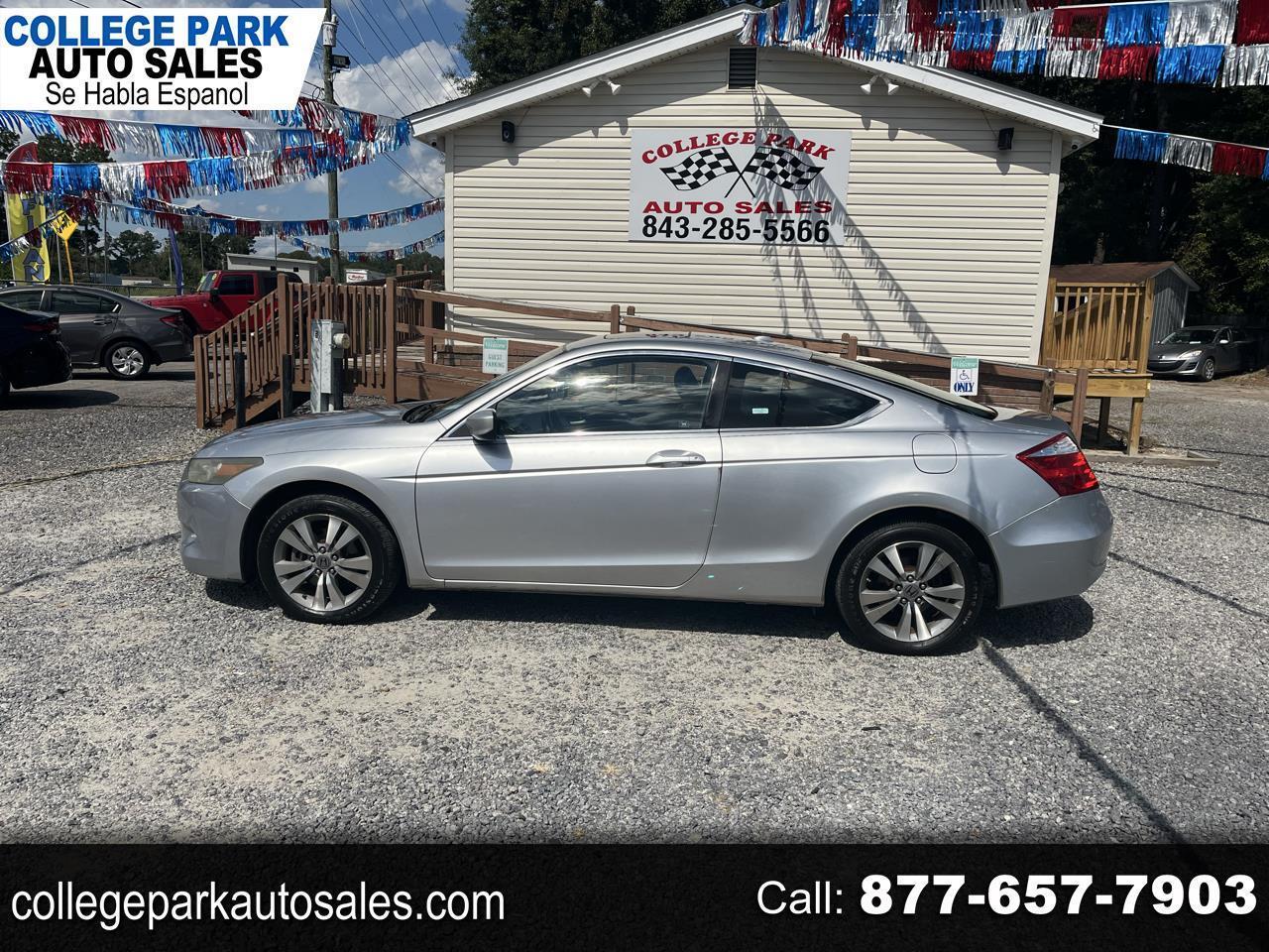 2009 Honda Accord Coupe 2dr I4 CVT EX