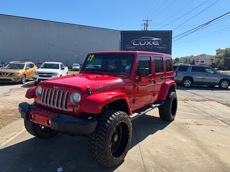 2017 Jeep Wrangler Unlimited Sahara 4WD