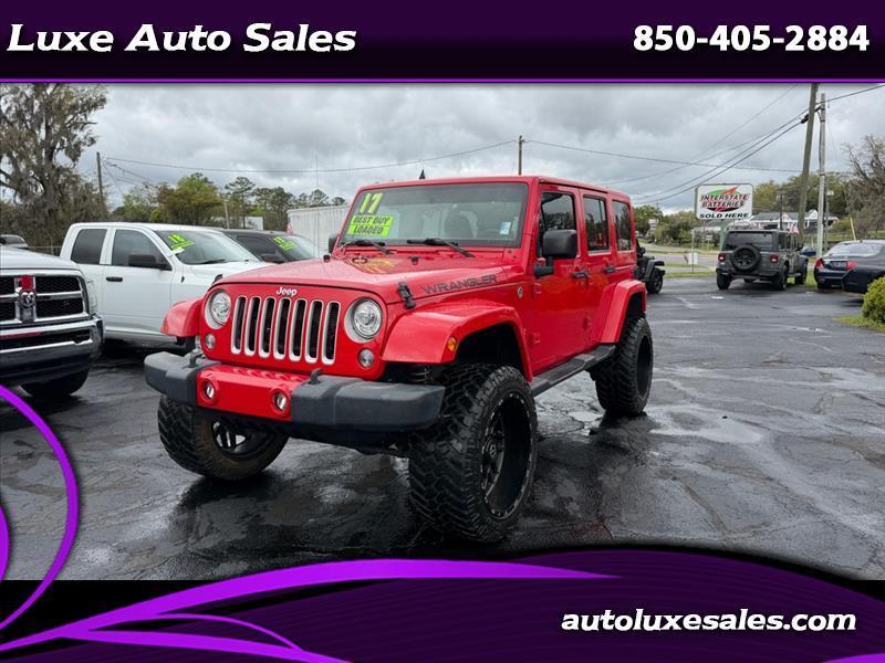 2017 Jeep Wrangler Unlimited Sahara 4WD