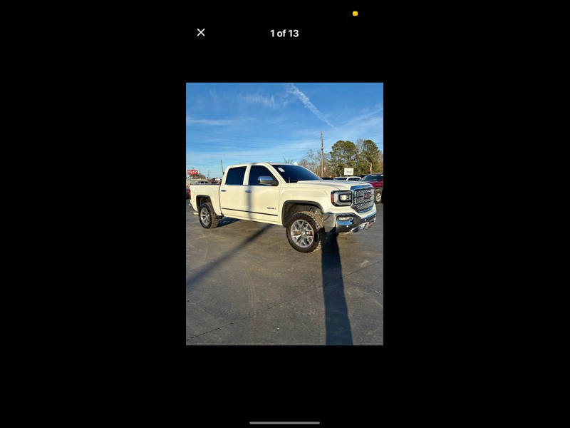 GMC Sierra 1500 Denali Crew Cab Short Box 4WD 2017